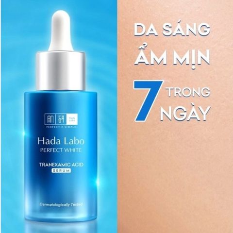 Serum dưỡng trắng da tối ưu Hada Labo Perfect White Tranexamic Acid Serum 30ml