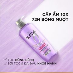 Bộ Gội Xả Dành Cho Da Đầu Khô L'Oreal Paris Elseve Hyaluron Moisture 72H Moisture Filling (620ml + 375ml)