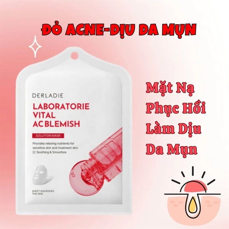 Mặt Nạ Derladie Laboratorie Vital AC Blemish Solution Mask 30ml