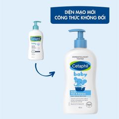 Sữa tắm gội cho bé Cetaphil Baby Gentle Wash & Shampoo 400ml