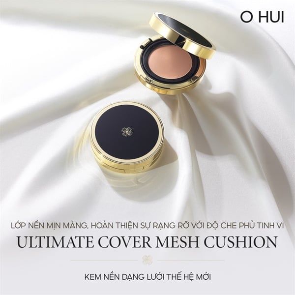 Phấn Nước Ohui Ultimate Cover Mesh Cushion SPF 50+ PA+++ 13gx2