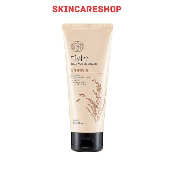 Sữa Rửa Mặt Gạo The Face Shop Rice Water Bran Foaming Cleanser 150g