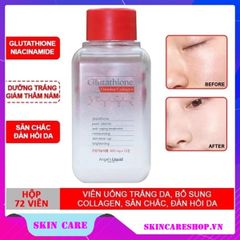 Viên Uống Dưỡng Trắng Angel's Liquid Glutathione Oneday Collagen 72 Viên