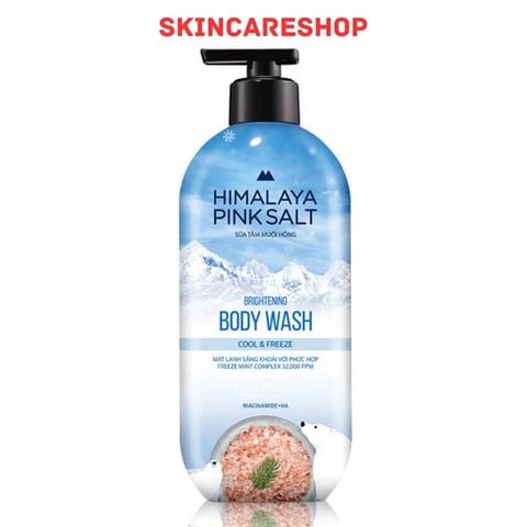 Sữa Tắm Muối Hồng Himalaya Pink Salt Mát Lạnh Và Thư Giãn 500g