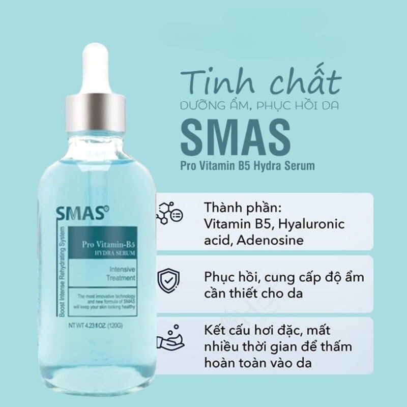 Tinh chất Smas Pro Vitamin B5 Hydra Serum 120g