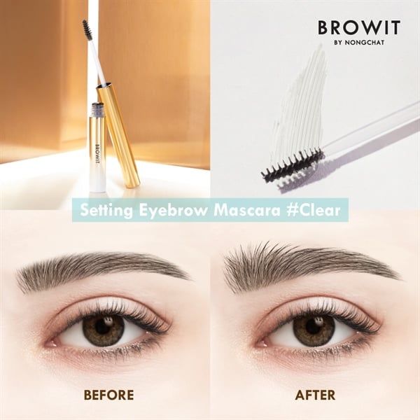 Mascara Định Hình Chân Mày Nongchat Browit Setting Eyebrow