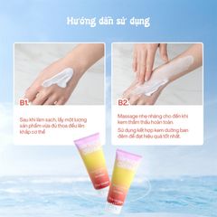 Kem Body Nâng Tông Five Grains Day Body Niacinamide Cream 200ml