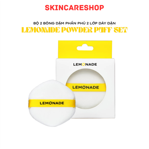 Sét 2 Bông Lemonade Loose Powder Puff Set 2PCS