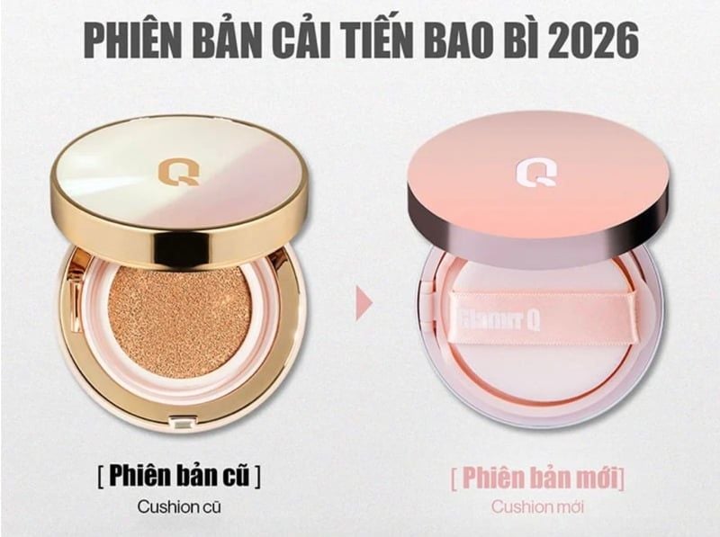 Phấn Nước Glamrr Q Long Wear DD Cushion - SPF50+/PA+++ 12g