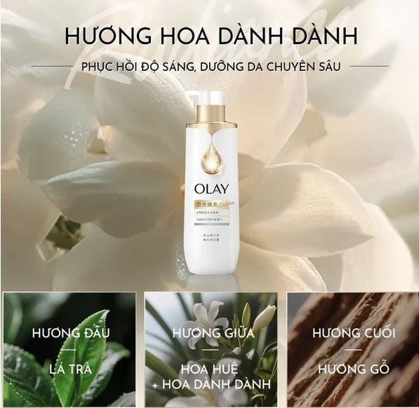 Sữa Tắm Trắng Da Olay Radiance Vitamin C + B3 Body Wash 500g