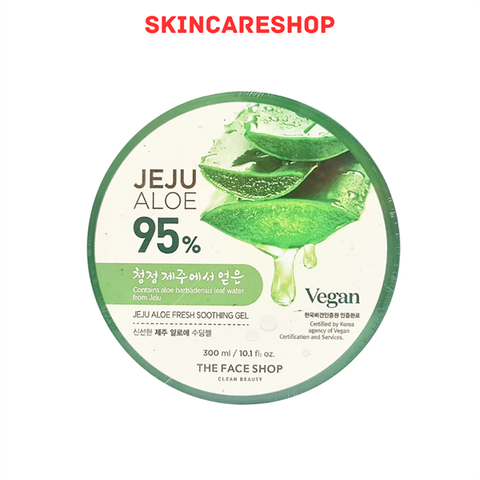 Gel Dưỡng Da Đa Năng The Face Shop Jeju Aloe Fresh Soothing Gel 300ml