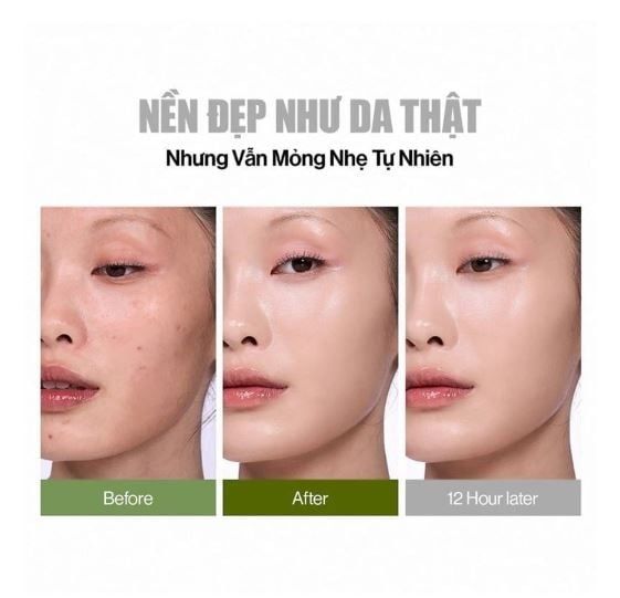 Kem Nền Căng Bóng Glamrr Q Daily Skintint Serum Vegan Foundation 30ml