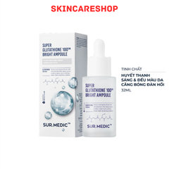 Tinh Chất Dưỡng Trắng Sur.Medic+ Super Glutathione 100TM Bright Ampoule 32ml