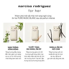 Nước Hoa Nữ Narciso Rodriguez For Her Pure Musc Blanc