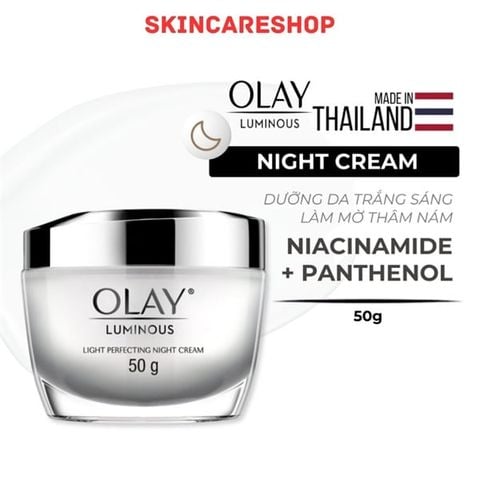 Kem Dưỡng Ban Đêm Olay Luminous Light Perfecting Night Cream 50g