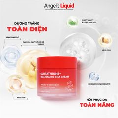 Kem Dưỡng Trắng Angel's Liquid Glutathione Plus Niacinamide Cica 50ml