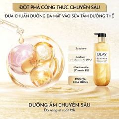 Sữa Tắm Sáng Da Olay Luminous Body Wash Hương Nước Hoa Cao Cấp 350g