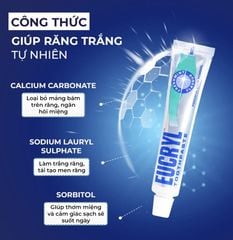 Kem Đánh Răng Tẩy Trắng Eucryl Toothpaste 62g