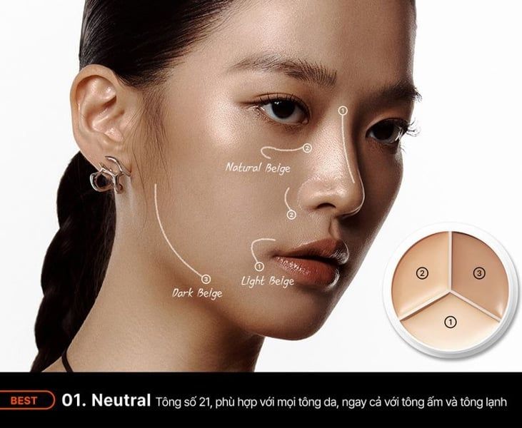 Che Khuyết Điểm Tfit Cover Up Pro Concealer 15g