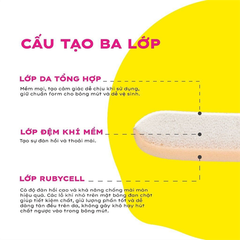 Sét 2 Bông Lemonade Loose Powder Puff Set 2PCS