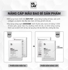 Mặt Nạ Kr.Lab+ Cấp Ẩm Phục Hồi B5 EGF Complex Mask 25ml