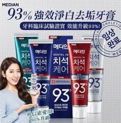 Kem Đánh Median Dental IQ 93% Toothpaste 120g