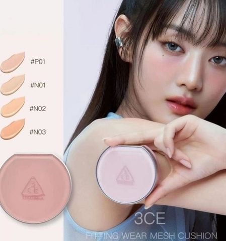 Phấn Nước 3CE Fitting Mesh Cover Cushion 11g