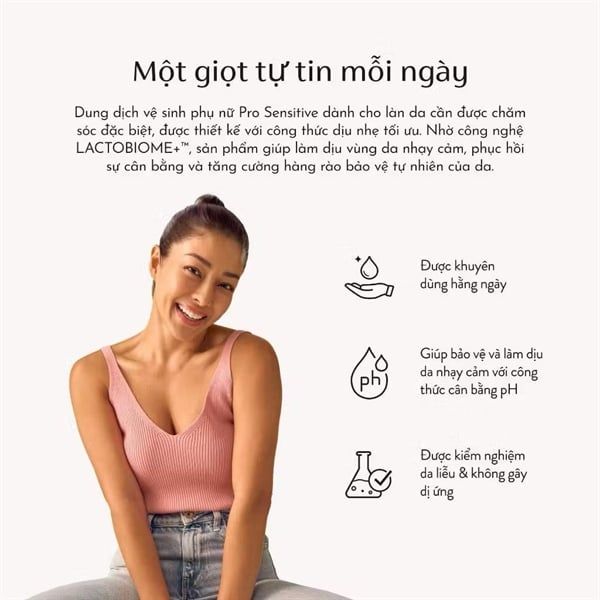 Dung Dịch Vệ Sinh Phụ Nữ Lactacyd Pro Sensitive 250ml