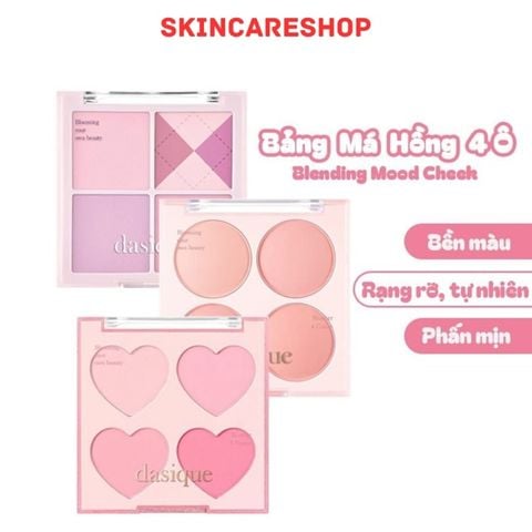 Bảng Má Hồng Dasique 4 Ô Blending Mood Cheek