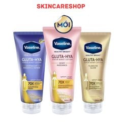 Serum Dưỡng Thể Vaseline Healthy Bright Gluta Hya Burst Lotion 300ml