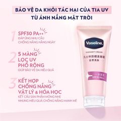 Kem Dưỡng Thể Vaseline Radiant Cream SPF30 PA++ 150g