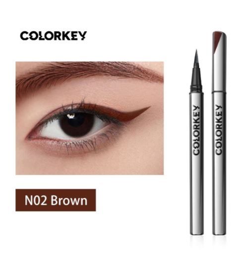 Bút Kẻ Mắt Chống Nước Lâu Trôi Colorkey Floating Color Liquid Eyeliner 0.5g