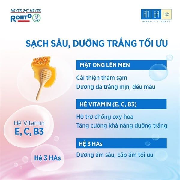 Nước Tẩy Trang Hada Labo Micellar Water Whitening 240ml