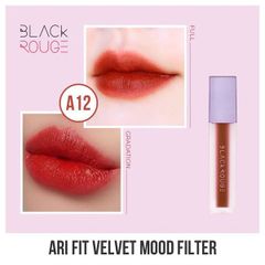 Son Kem Black Rouge Air Fit Velvet Tint Mood Filter A12 Dashed Brown