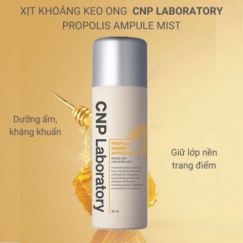 Xịt Khoáng Tinh Chất Keo Ong CNP Propolis Energy Ampule Mist 50ml