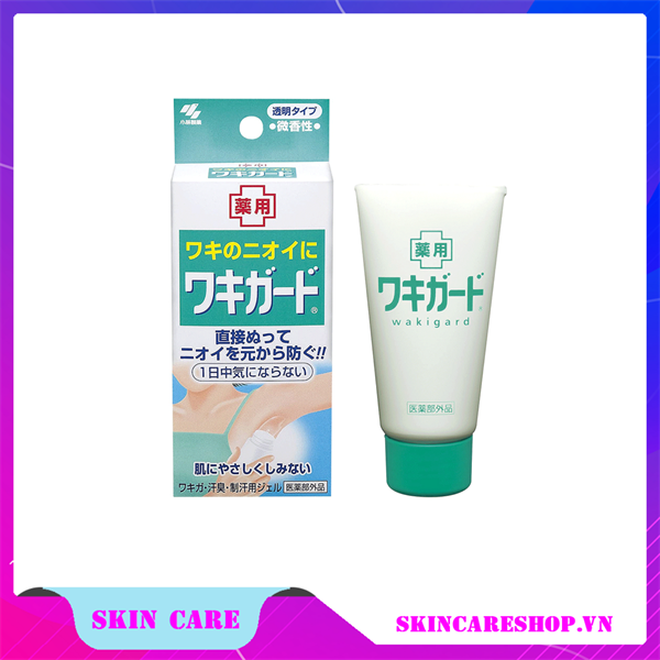 Gel khử mùi, giảm thâm nách Kobayashi Wakigard 50ml