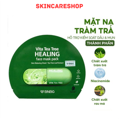 Mặt Nạ Tràm Trà Giảm Mụn BNBG Vita Tea Tree Healing Face Mask 30ml