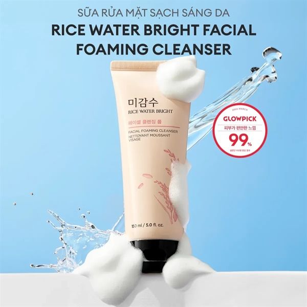 Sữa Rửa Mặt Gạo The Face Shop Rice Water Bran Foaming Cleanser 150g