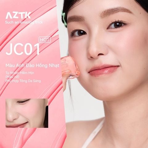 Má Hồng Kem AZTK Jello Color Liquid Blush