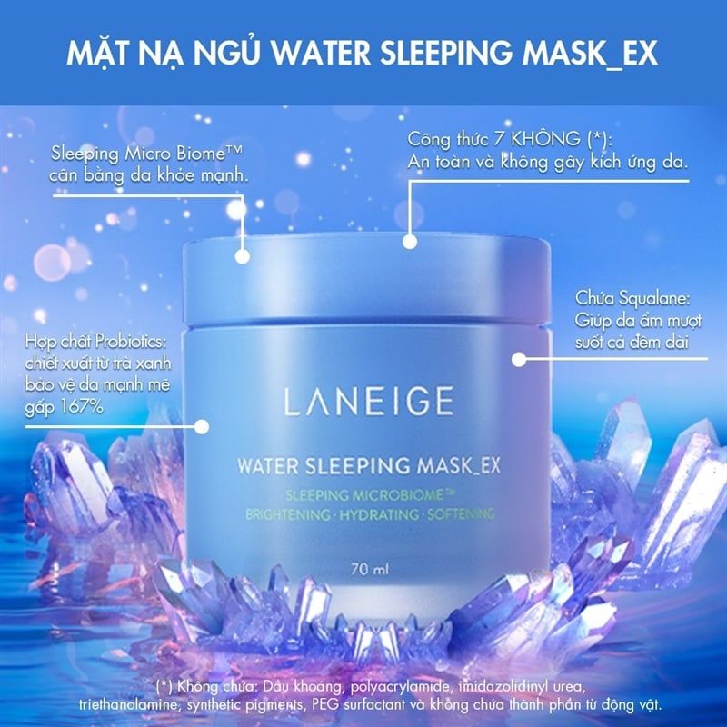 [Mini] Mặt Nạ Ngủ Laneige Water Sleeping Mask EX 15ml