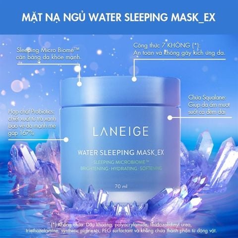 [Mini] Mặt Nạ Ngủ Laneige Water Sleeping Mask EX 15ml