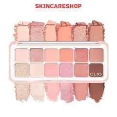 Bảng mắt Clio Pro Eye Palette Air 0.6gx12 #09 Peach Mate Apple