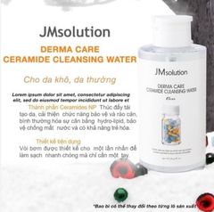Nước Tẩy Trang JMSolution Ceramide Cho Da thường, Da khô 500ml