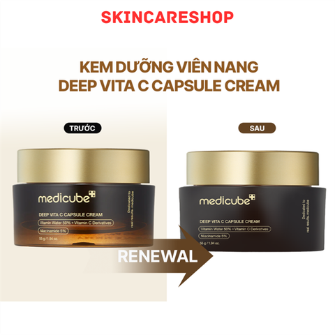 Kem Dưỡng Sáng Da Medicube Deep Vita C Capsule Cream 55g