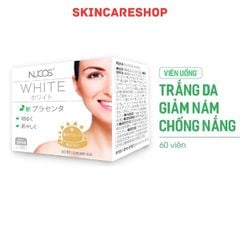 Viên uống Nucos White hỗ trợ sáng da, giảm thâm nám (Hộp 60 viên)