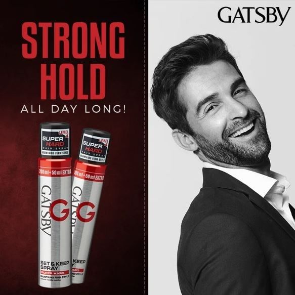 Keo Xịt Tóc Gatsby Set & Keep Spray Super Hard 250ml