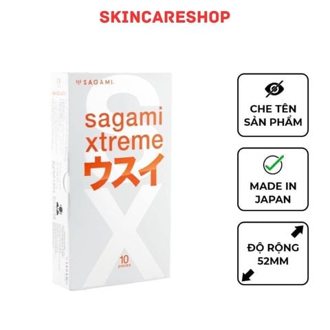 Sagami Xtreme Superthin 0.04mm 10 chiếc