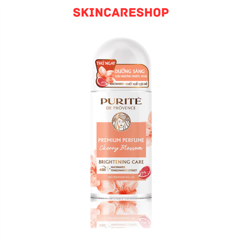 Lăn Khử Mùi Dưỡng Sáng Hương Nước Hoa Purite De Provence Cherry Blossom 20ml