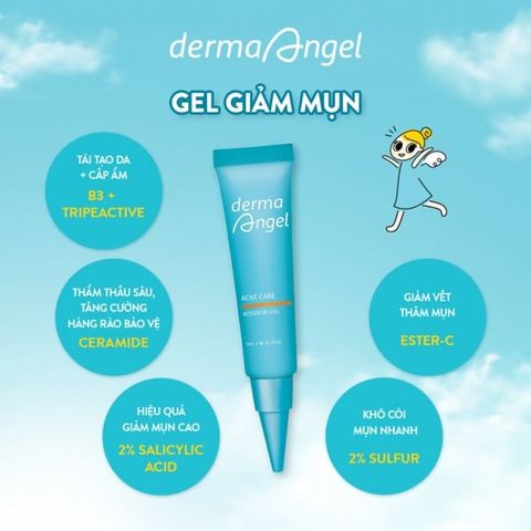 Gel Chấm Mụn Derma Angel Acne Care Intensive 10g