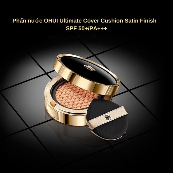 Phấn Nước Che Khuyết Điểm Ohui Ultimate Cover Cushion Satin Finish SPF50+ PA+++ 15gx2